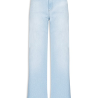 Calça Feminina Jeans Wide Leg - Azul