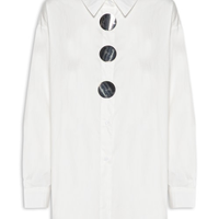 Camisa Feminina Oversized - Off White