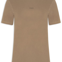 Camiseta Masculina Estampa Lavada - Marrom
