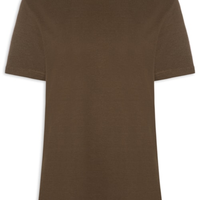 Camiseta Masculina Canelado Pure Soft - Marrom