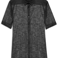 Camisa Masculina New Texture Color - Preto
