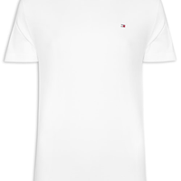 Camiseta Masculina Regular Fit C-NK Pima Cotton - Branco