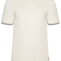Camiseta Masculina Crew Neck Thompson 04 - Branco