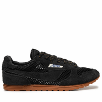 Tênis Feminino Windspin Low Knitted Suede - Preto