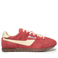 Tênis Feminino Windspin Low Suede Leather - Vermelho