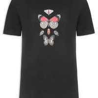 Camiseta Masculina Soft Used Insecta - Preto