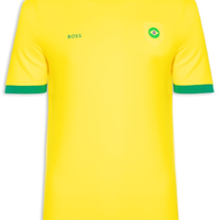 Camiseta Masculina Brasil Copa Lux Tee - Amarelo