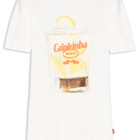 Camiseta Unissex Caipirinha - Branco
