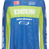 Camiseta Masculina Moto Jersey Step Out - Azul