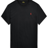 Camiseta Masculina Manga Curta Classic Logo Bordado - Preto
