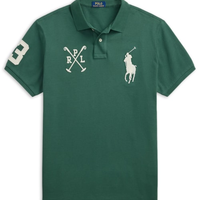 Polo Masculina Manga Curta Big Pony - Verde