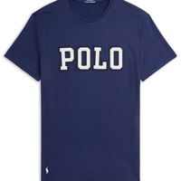 Camiseta Masculina Manga Curta Classic Big Polo Logo - Azul