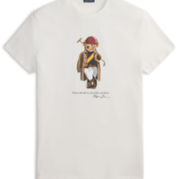 Camiseta Masculina Manga Curta Seasonal Bear - Branco
