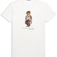 Camiseta Masculina Manga Curta Seasonal Bear - Branco