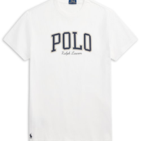 Camiseta Masculina Manga Curta Polo Big Logo - Branco
