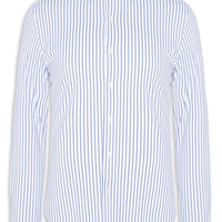 Camisa Masculina Social Slim Fit Tech Dots Respirável - Azul