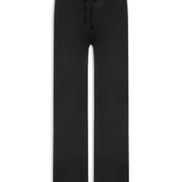 Calça Feminina Peluciada Em Tricot - Preto