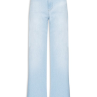 Calça Feminina Jeans Wide Leg - Azul