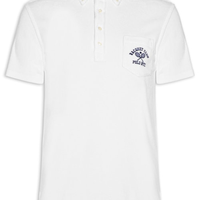 Polo Masculina Manga Curta - Branco