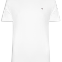 Camiseta Masculina Regular Fit C-NK Pima Cotton - Branco