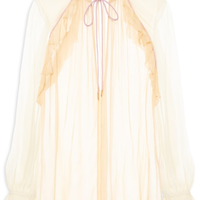 Bata Chiffon Tricolor - Amarelo