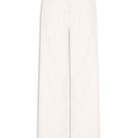 Calça Feminina Pantalona Linho - Off White