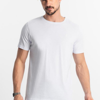 Camiseta Masculina Básica - Branco