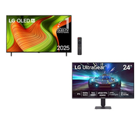 Combo Smart TV LG OLED evo AI B5 65" 2025 + Monitor LG UltraGear 24G411A-B, 144Hz (O/C), Tela IPS FHD 24" - OLED65B5.24G411A