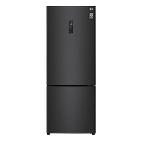 Geladeira Smart LG Frost Free Inverter 451L Inverse Cor Black Inox (GC-B569NQL) - 127v - GC-B569NQLC