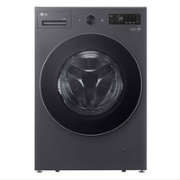 Lava e Seca Smart LG 15kg Black Inox com AIDD - WD15GNTS6B