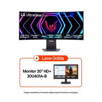 Monitor Gamer LG UltraGear 39GS95QE - OLED Curvo 39, QHD, 240Hz, 0,03ms (GtG), NVIDIA G-SYNC, AMD FreeSync Premium Pro, HDR400 Trueblack - 39GS95QE-B