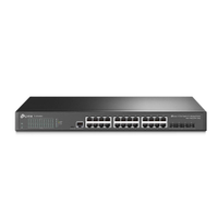 Switch Gerenciável TP-Link TL-SG3428X JetStream 24 Portas Gigabit L2+ 4 Slots SFP+ 10GE