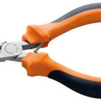 Alicate Para Eletrônica Meia Cana 5'' Tramontina PRO