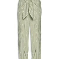 Calça Feminina Bordado Caminhos - Verde