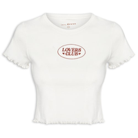 Blusa Feminina Ribana Bordado Lovers Club - Off White