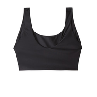 Top Superbrilhante Acetinado - Preto