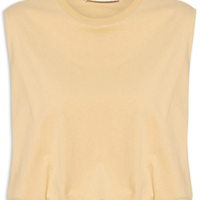 Blusa Feminina Balonê - Bege