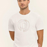 Camiseta Masculina - Bege