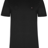Camiseta Masculina Básica Gola Careca - Preto