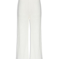 Calça Feminina Tricot - Off White