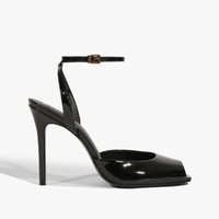 Sandália Feminina Couro - Preto