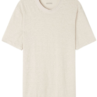 Camiseta Em Linho - Bege