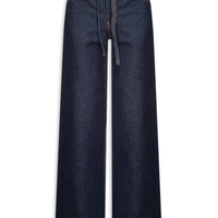 Calça Feminina XL Straight - Azul