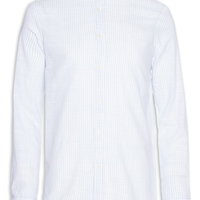Camisa Rege Padre Flame Listrado (MO) - Branco