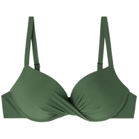 Parte De Cima De Biquíni Super Push-Up Indonésia - Verde