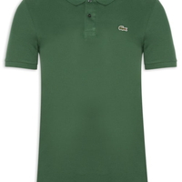 Polo Masculina Slim Fit Em Petit Piquet - Verde