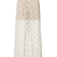 Calça Feminina Tricot Estamapas Atins - Azul