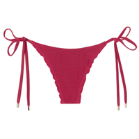 Calcinha De Biquíni Fio Dental Islamorada - Vermelho
