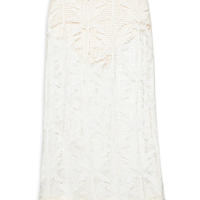 Saia Midi Coqueiros - Off White