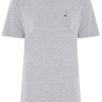 Camiseta Masculina Tjm Slim C Neck Tee - Cinza